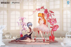 Evangelion PVC Statue 1/7 Rei Ayanami & Asuka Shikinami Langley: Whisper of Flower Ver. Set - Smalltinytoystore