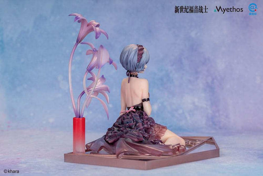 Evangelion PVC Statue 1/7 Rei Ayanami: Whisper of Flower Ver. 15 cm - Smalltinytoystore