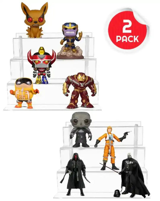 Evoretro Acryl Displayregal 2er-Pack RS9 - Smalltinytoystore