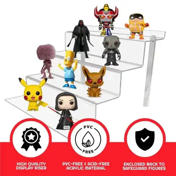 Evoretro Acryl Displayregal 2er-Pack RS9 - Smalltinytoystore