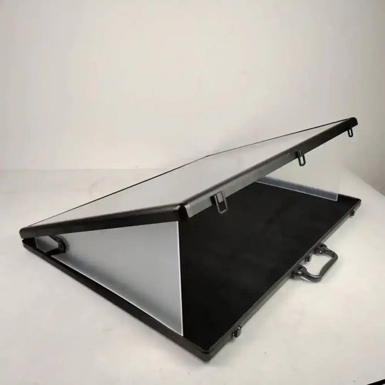 Evoretro Aluminum Display Case Black - Smalltinytoystore