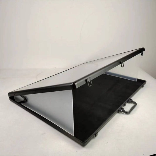 Evoretro Aluminum Display Case Black - Smalltinytoystore