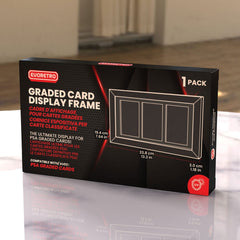 Evoretro Displayrahmen für 3 PSA Graded Cards - Smalltinytoystore