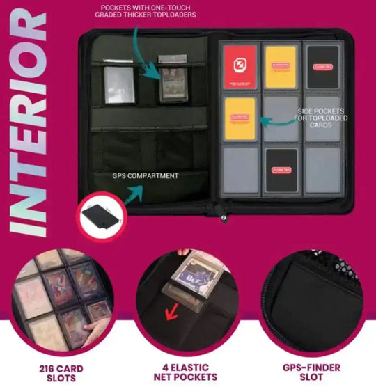 Evoretro Shield+ Topload Album 216 Karten Neon Green - Smalltinytoystore