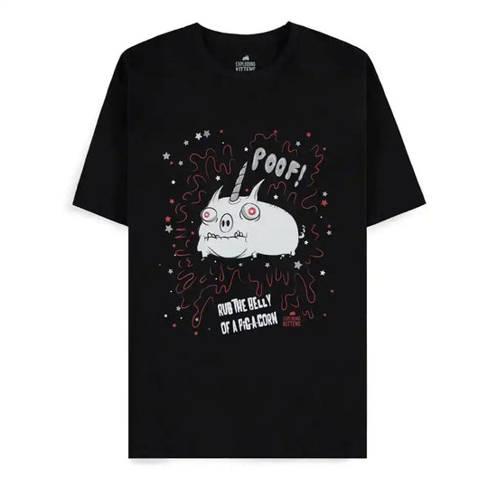 Exploding Kittens T-Shirt POOF! - Smalltinytoystore