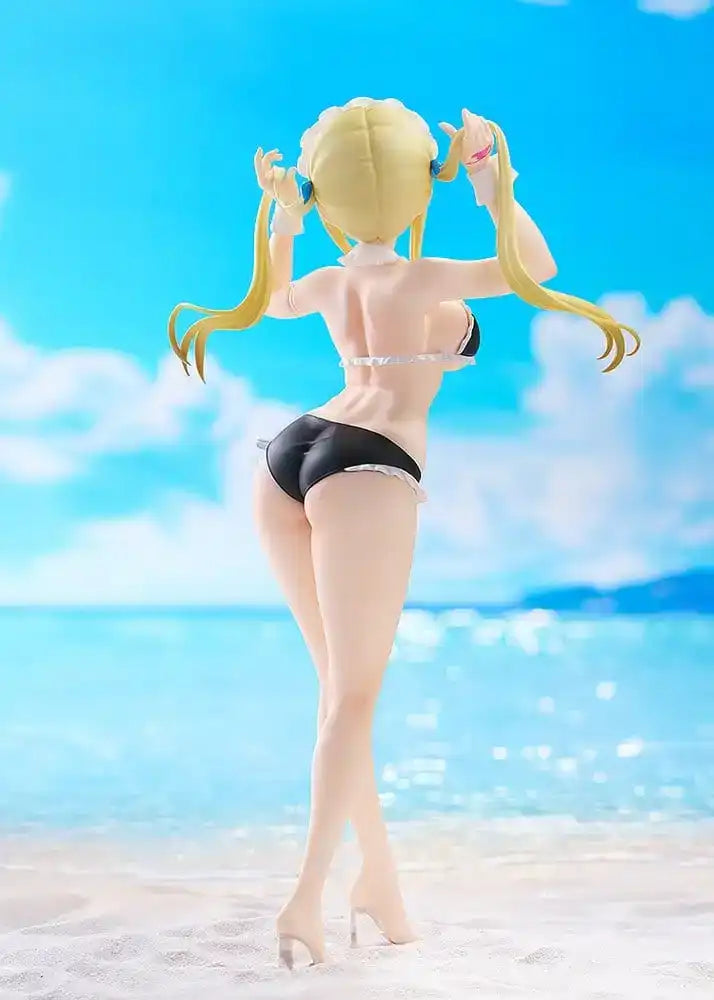 Fairy Tail 100 Years Quest Beach Queens Pop Up Parade PVC Statue Lucy Heartfilia: Virgo Form Swimsuit Ver. L Size 23 cm