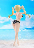 Fairy Tail 100 Years Quest Beach Queens Pop Up Parade PVC Statue Lucy Heartfilia: Virgo Form Swimsuit Ver. L Size 23 cm