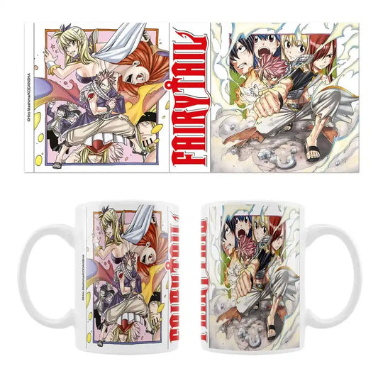 Fairy Tail Keramiktasse Natsu Manga Style - Smalltinytoystore