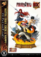 Fairy Tail PVC Statue 1/6 Natsu, Gray, Erza, Happy Deluxe Bonus Version 57 cm - Smalltinytoystore