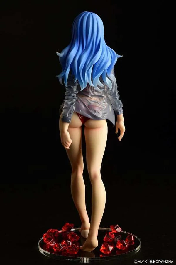 Fairy Tail Statue 1/6 Jubia Lokser Gravure_Stylesee-through wet shirt Red Bikini!! 25 cm - Smalltinytoystore