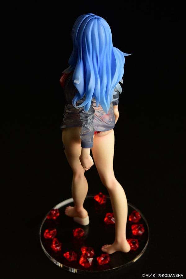 Fairy Tail Statue 1/6 Jubia Lokser Gravure_Stylesee-through wet shirt Red Bikini!! 25 cm - Smalltinytoystore