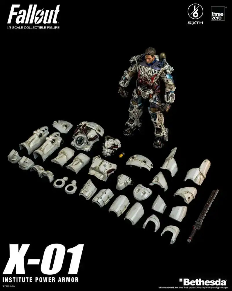 Fallout Actionfigur 1/6 X-01 Institute Power Armor 37 cm - Smalltinytoystore