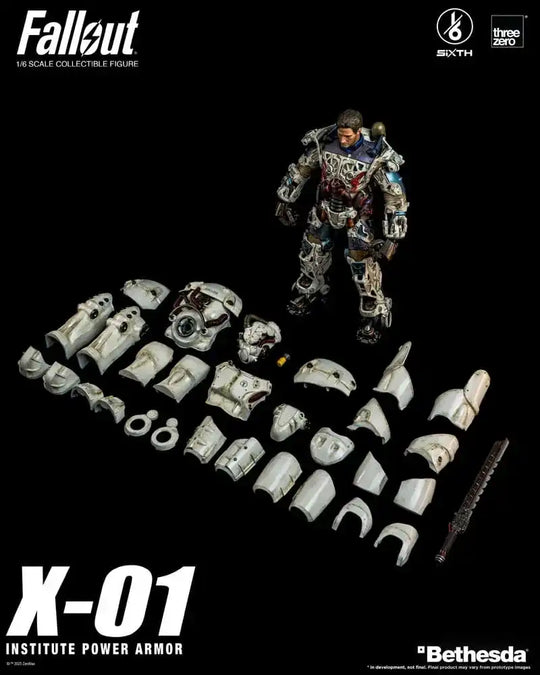 Fallout Actionfigur 1/6 X-01 Institute Power Armor 37 cm - Smalltinytoystore