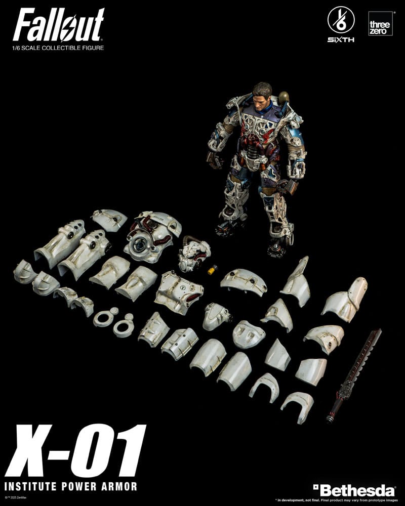 Fallout Actionfigur 1/6 X-01 Institute Power Armor 37 cm - Smalltinytoystore