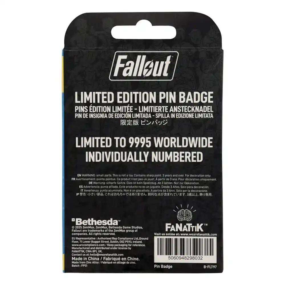 Fallout Ansteck-Pin Charisma Boy Limited Edition - Smalltinytoystore