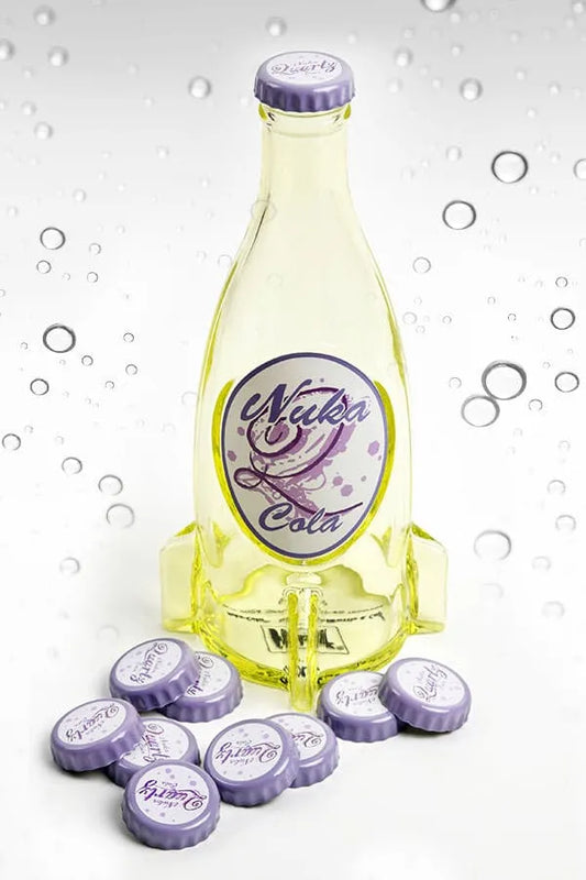 Fallout Botlle Series Glass Bottle & Cap Nuka Quartz - Smalltinytoystore