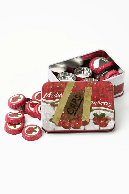 Fallout Bottle Caps Series Collectible Tin Nuka Cranberry 10 cm - Smalltinytoystore