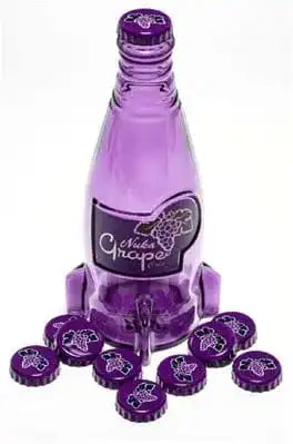 Fallout Bottle Series Replik Glass Bottle & Cap Nuka Cola Grape - Smalltinytoystore
