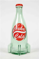 Fallout Bottle Series Replik Glass Bottle Nuka Cola Clear - Smalltinytoystore