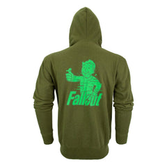 Fallout Kapuzenpullover mit Reißverschluß Analog Pip-Boy Größe M - Smalltinytoystore