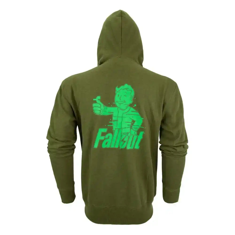 Fallout Kapuzenpullover mit Reißverschluß Analog Pip-Boy Größe S - Smalltinytoystore