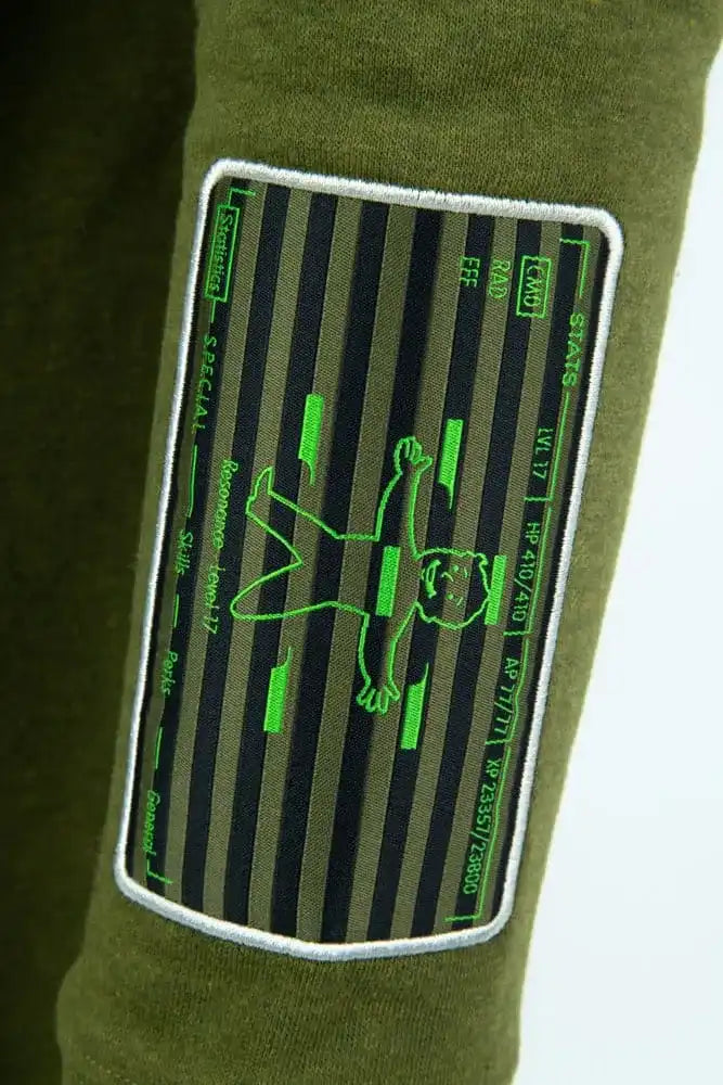 Fallout Kapuzenpullover mit Reißverschluß Analog Pip-Boy Größe XL - Smalltinytoystore