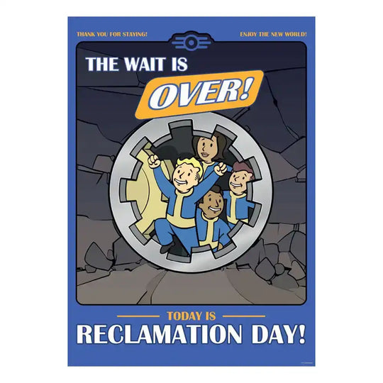 Fallout Kunstdruck Reclamation Day Limited Edition 42 x 30 cm - Smalltinytoystore