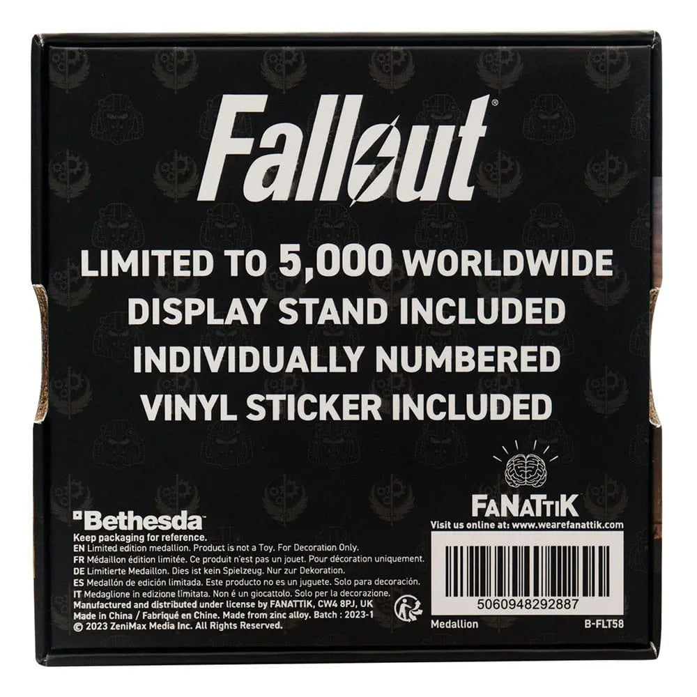 Fallout Medaille Brotherhood of Steel - Smalltinytoystore
