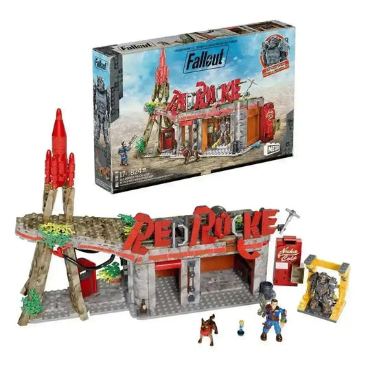Fallout MEGA Bauset Red Rocket Truck Stop - Smalltinytoystore