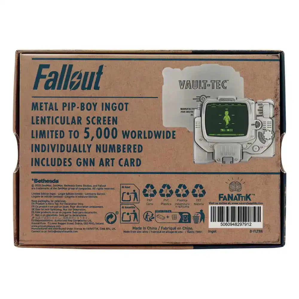 Fallout Metallbarren Pip-Boy Limited Edition