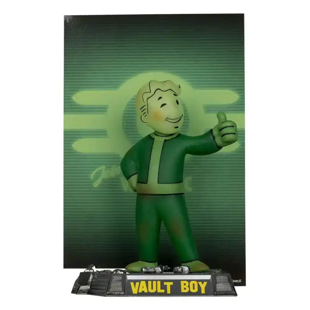 Fallout Movie Maniacs PVC Statue Vault Boy 13 cm - Beschädigte Verpackung - Smalltinytoystore