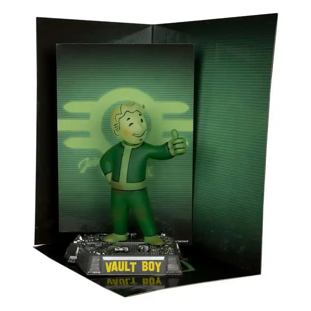 Fallout Movie Maniacs PVC Statue Vault Boy 13 cm - Smalltinytoystore