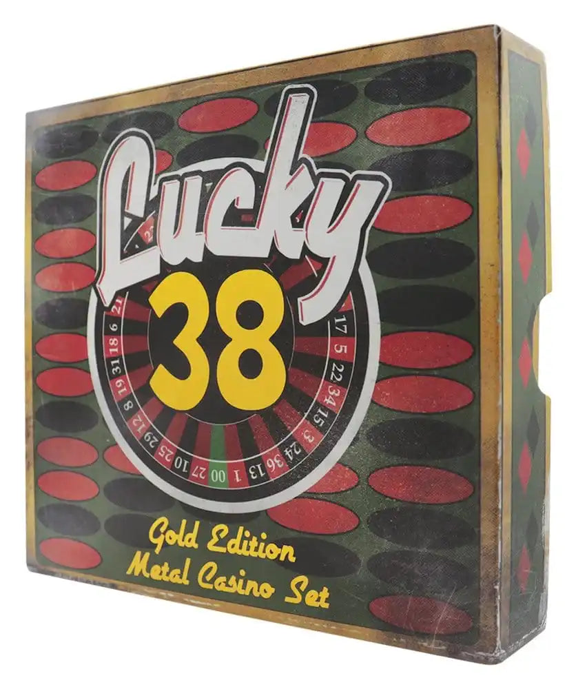 Fallout: New Vegas Replik Lucky 38 Imitation Gold Casino Set Limited Edition