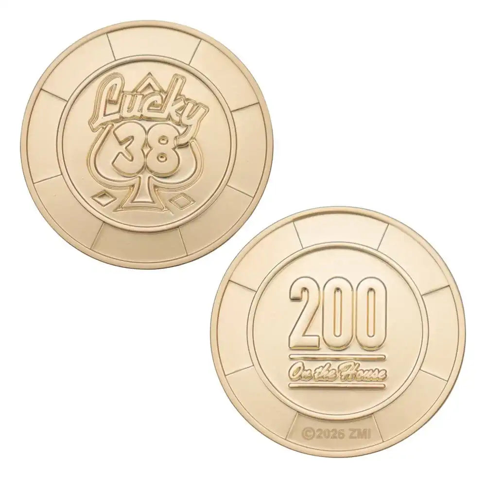 Fallout: New Vegas Replik Lucky 38 Imitation Gold Casino Set Limited Edition