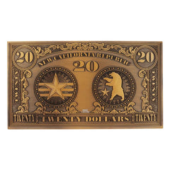 Fallout New Vegas Replik NCR $20 Bill Limited Edition - Smalltinytoystore
