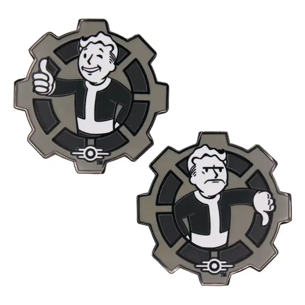 Fallout Sammelmünze Decision Black & White Limited Edition - Smalltinytoystore
