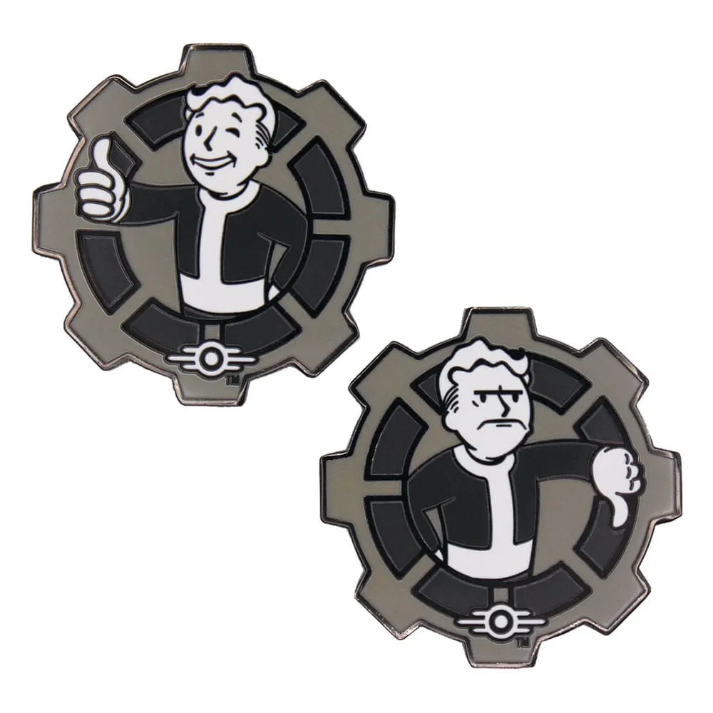 Fallout Sammelmünze Decision Black & White Limited Edition - Smalltinytoystore