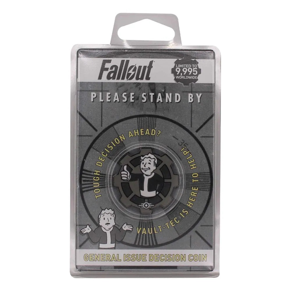 Fallout Sammelmünze Decision Black & White Limited Edition - Smalltinytoystore