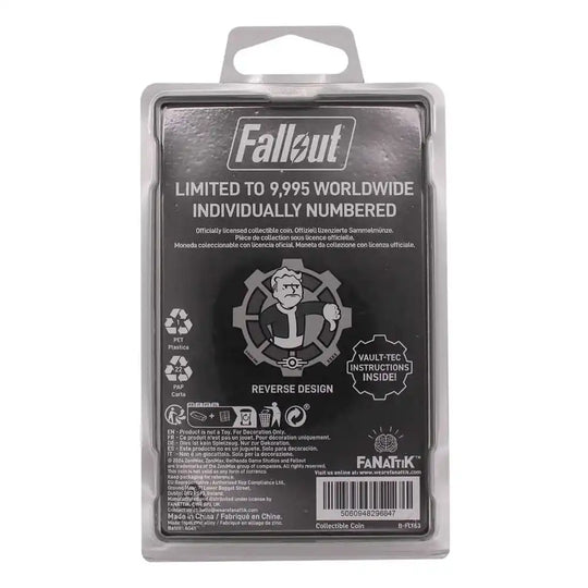 Fallout Sammelmünze Decision Black & White Limited Edition - Smalltinytoystore