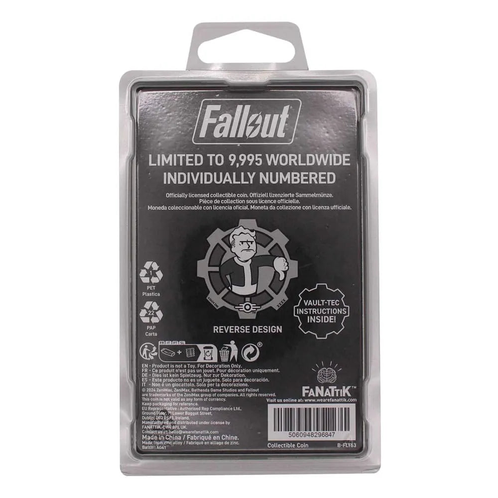 Fallout Sammelmünze Decision Black & White Limited Edition - Smalltinytoystore