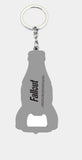 Fallout Schlüsselanhänger mit Flaschenöffner Nuka Cola Logo - Smalltinytoystore