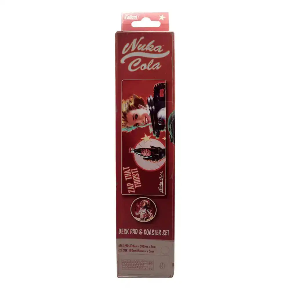 Fallout Schreibtischunterlage & Untersetzer Nuka-Cola - Smalltinytoystore
