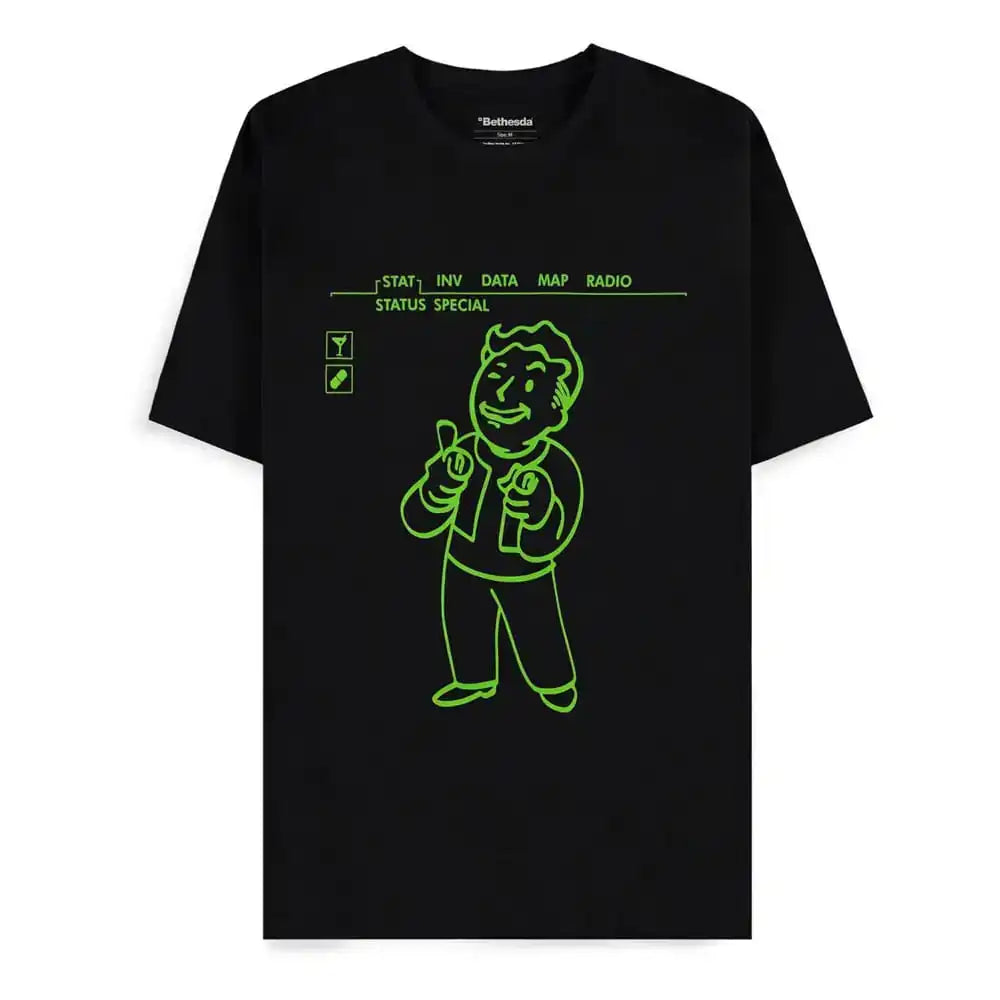 Fallout T-Shirt Charisma +10 Größe S - Smalltinytoystore