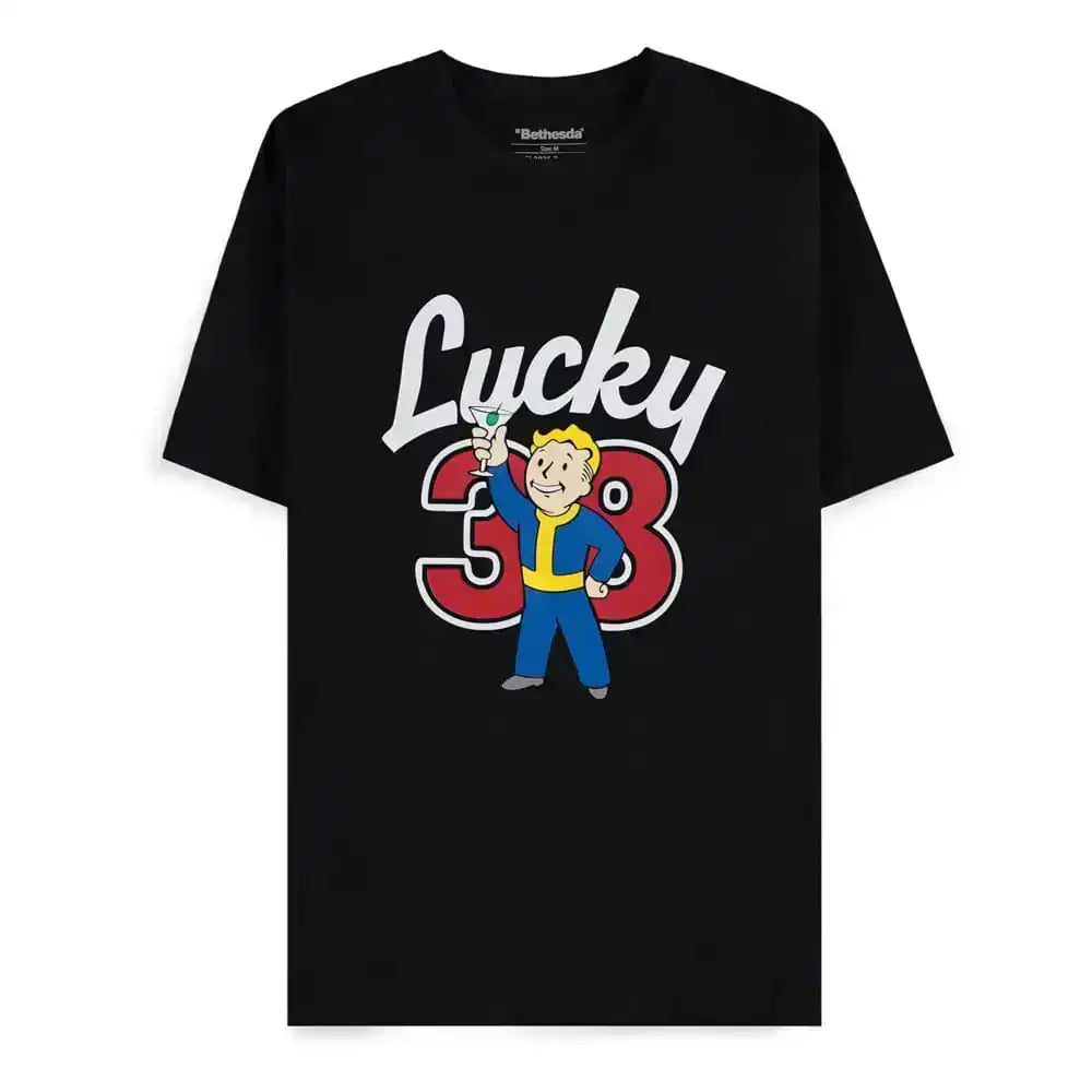 Fallout T-Shirt Lucky 38 Cocktail Größe XL
