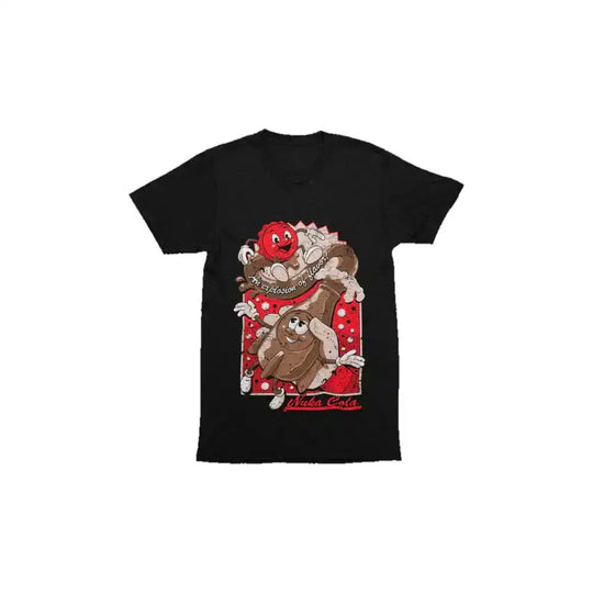 Fallout T-Shirt Nuka Cola Vintage Ad - Smalltinytoystore
