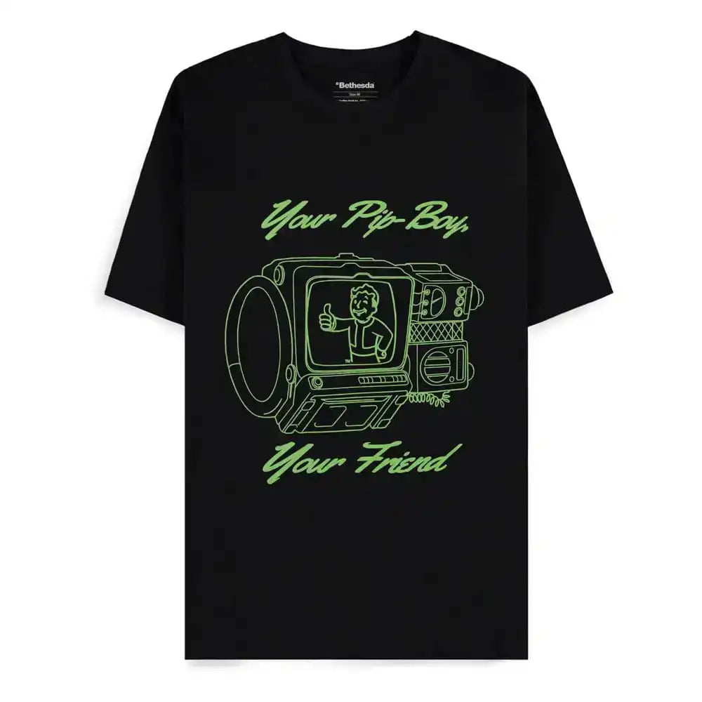 Fallout T-Shirt Your Pip-boy Your Friend Men's - Smalltinytoystore