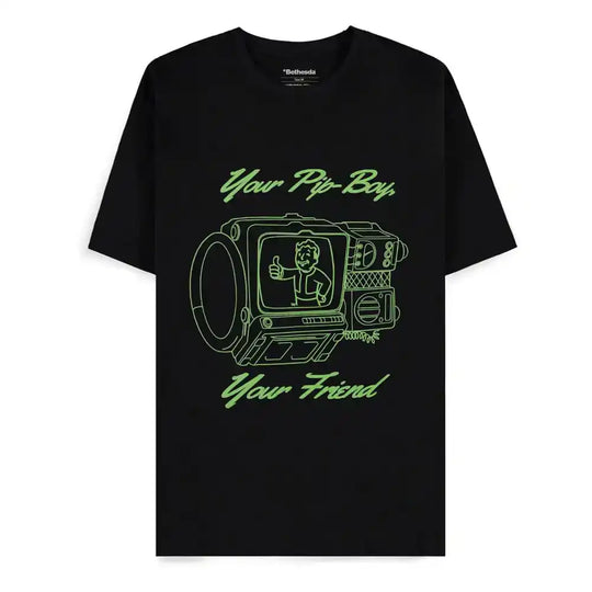 Fallout T-Shirt Your Pip-boy Your Friend Men's - Smalltinytoystore