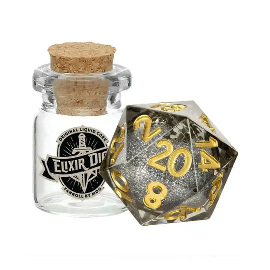 FanRoll Liquid Core Würfel Vanishing Oil d20 Elixir (1) - Smalltinytoystore