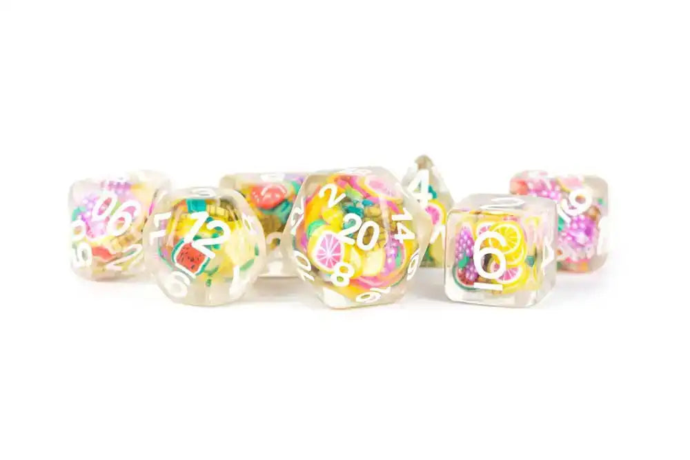 FanRoll Würfel Set Fruit (7) - Smalltinytoystore