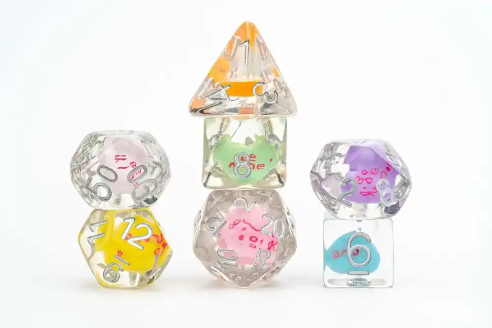 FanRoll Würfel Set Love (7) - Smalltinytoystore